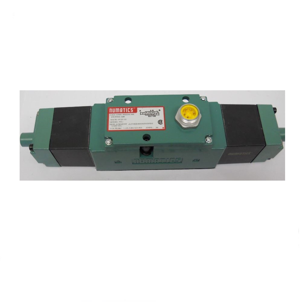 NUMATICS/AVENTICS SOL-PILOT VALVE 125 SERIES 4/2 DETENT 120VAC, 5 PIN MINI CONN