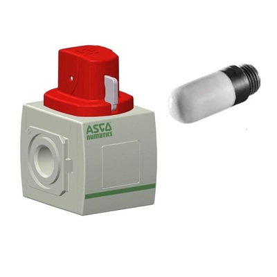 NUMATICS/AVENTICS SHUT-OFF VALVE 652 SERIES 3/2 3/8" NPT, 1/4" NPT EXHAUST, PE MUFFLER