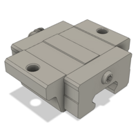 LSD30BK-F2S-N-D-M6 AIRTAC LOW PROFILE RAIL BEARING LSD 30MM SERIES, NORMAL ACCURACY WITH NO PRELOAD (D) STANDARD, BOTTOM MOUNTING FLANGE - SHORT BODY
