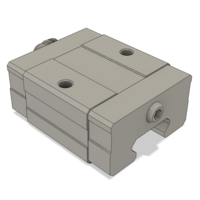 AIRTAC LOW PROFILE RAIL BEARING LSD 30MM SERIES, HIGH ACCURACY WITH LIGHT PRELOAD (B), SQUARE MOUNT - SHORT BODY