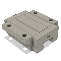 LSD35BK-F2N-N-D-M6 AIRTAC LOW PROFILE RAIL BEARING LSD 35MM SERIES, NORMAL ACCURACY WITH NO PRELOAD (D) STANDARD, BOTTOM MOUNTING FLANGE - NORMAL BODY