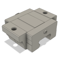 LSD35BK-F2S-N-D-M6 AIRTAC LOW PROFILE RAIL BEARING LSD 35MM SERIES, NORMAL ACCURACY WITH NO PRELOAD (D) STANDARD, BOTTOM MOUNTING FLANGE - SHORT BODY
