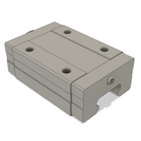 LSD35BK-HN-N-D-M6 AIRTAC LOW PROFILE RAIL BEARING LSD 35MM SERIES, NORMAL ACCURACY WITH NO PRELOAD (D) STANDARD, SQUARE MOUNT - NORMAL BODY