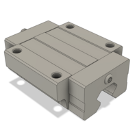 LSH15BK-F1N-N-D-M4 AIRTAC PROFILE RAIL BEARING LSH 15MM SERIES, NORMAL ACCURACY WITH NO PRELOAD (D) STANDARD, TOP MOUNTING FLANGE - NORMAL BODY