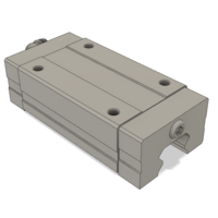 AIRTAC PROFILE RAIL BEARING LSH 20MM SERIES, HIGH ACCURACY WITH LIGHT PRELOAD (B), SQUARE MOUNT - LONG BODY