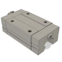 LSH20BK-HN-N-B-M6 AIRTAC PROFILE RAIL BEARING LSH 20MM SERIES, NORMAL ACCURACY WITH LIGHT PRELOAD (B), SQUARE MOUNT - NORMAL BODY