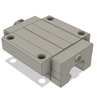 LSH25BK-F1N-N-D-M6 AIRTAC PROFILE RAIL BEARING LSH 25MM SERIES, NORMAL ACCURACY WITH NO PRELOAD (D) STANDARD, TOP MOUNTING FLANGE - NORMAL BODY