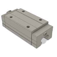 AIRTAC PROFILE RAIL BEARING LSH 25MM SERIES, HIGH ACCURACY WITH LIGHT PRELOAD (B), SQUARE MOUNT - LONG BODY