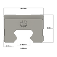 LSH25BK-HL-H-D-M6 AIRTAC PROFILE RAIL BEARING LSH 25MM SERIES, HIGH ACCURACY WITH NO PRELOAD (D) STANDARD, SQUARE MOUNT - LONG BODY