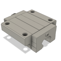 LSH30BK-F1N-N-D-M6 AIRTAC PROFILE RAIL BEARING LSH 30MM SERIES, NORMAL ACCURACY WITH NO PRELOAD (D) STANDARD, TOP MOUNTING FLANGE - NORMAL BODY