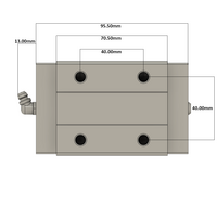 LSH30BK-HN-H-B-M6 AIRTAC PROFILE RAIL BEARING LSH 30MM SERIES, HIGH ACCURACY WITH LIGHT PRELOAD (B), SQUARE MOUNT - NORMAL BODY