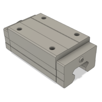 AIRTAC PROFILE RAIL BEARING LSH 35MM SERIES, HIGH ACCURACY WITH LIGHT PRELOAD (B), SQUARE MOUNT - LONG BODY