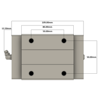 LSH35BK-HN-N-B-M6 AIRTAC PROFILE RAIL BEARING LSH 35MM SERIES, NORMAL ACCURACY WITH LIGHT PRELOAD (B), SQUARE MOUNT - NORMAL BODY