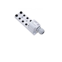 NUMATICS/AVENTICS JUNCTION BLOCK 8-4 PIN M12 /CG SIDE EXIT 10-30VDC PNP LED