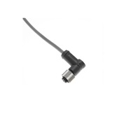 NUMATICS/AVENTICS CORDSET 5 PIN M12 FEMALE ELB 3M PVC GY 24AWG