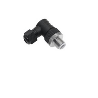 MENCOM ETHERNET RECEPTACLE 4 PIN M12 MALE ELB FW PG7 CG 250VDC