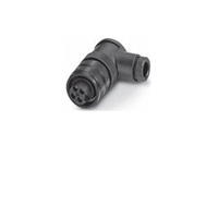 NUMATICS/AVENTICS POWER CONNECTOR 4 PIN 7/8" MINI FEMALE ELB PG9 CG FW 250VAC/DC