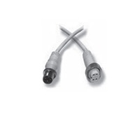 NUMATICS/AVENTICS CORDSET 4 PIN 7/8" MINI/M12 F/M STR 1M PVC GY 18AWG 250VAC/DC