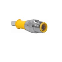 RS 4.4T-5 TURCK CORDSET 4 PIN M12 MALE STR 5M PVC GY 22AWG 250VAC/DC