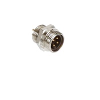 TURCK CIRCULAR CONNECTOR 4 PIN 7/8" MINI MALE STR FM PG11 THR 600VAC/DC