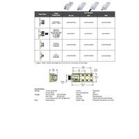 JAN-63P-208-C100 MENCOM JUNCTION BLOCK 6-3 PIN M8 / 10M SIDE PUR BK 60VAC/DC PNP LED