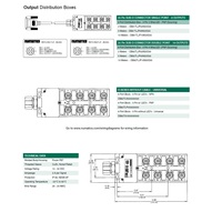 DB82TLJP02M25S00 NUMATICS/AVENTICS JUNCTION BLOCK 8-4 PIN M12 / 25 PIN SUB-D SIDE EXIT/2M PVC GY 10-30VDC PNP LED