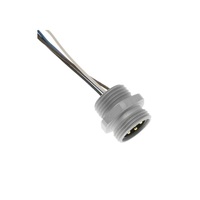 MENCOM RECEPTACLE 4 PIN 7/8" MINI MALE STR FM 0.5' 22AWG 600VAC/DC