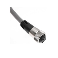 MENCOM DEVICENET CORDSET 5 PIN 7/8" MINI FEMALE STR 10M PVC GY 22/24AWG 300VAC/DC SHIELDED