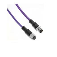 MENCOM PROFIBUS/DP CORDSET 3 PIN M12 M/F STR 1M PVC VL 22AWG 300VAC/DC SHIELDED