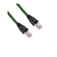 MENCOM PROFINET CORDSET 8 PIN RJ45 M/M STR 2M PVC GR 22AWG 30VAC/DC