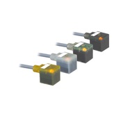 TURCK SOLENOID VALVE CABLE FORM B DIN 2+G 5M GY PVC, LED/DIODE, 220VAC/DC