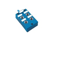 TURCK JUNCTION BLOCK 4-4 PIN M12 / 5M SIDE EXIT PVC BU NAMUR 100 VDC LED