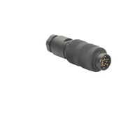 TURCK CIRCULAR CONNECTOR 12 PIN M16 MALE STR FW PG9 CG 60VAC/DC