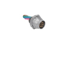 TURCK CIRCULAR CONNECTOR 19 PIN M16 MALE STR FM 1M CABLE 22AWG M18 THR 30VAC/DC