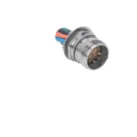 TURCK CIRCULAR CONNECTOR 12 PIN M23 MALE STR FM 0.3M CABLE 18AWG M20 THR 300VAC/DC
