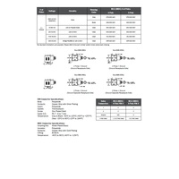 VAG-029-3401 MENCOM SOLENOID VALVE ADAPTER FORM A DIN 2+G/4 PIN M12 MALE LED/MOV, 24VDC