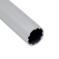MODULAR SOLUTION D28 EXTRUDED PROFILE 28MM OD SMOOTH FRAME WITH INTERNAL MOUNT 4M LONG