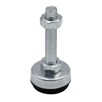 MODULAR SOLUTION D28 FOOT 35MM PAD, M10 THREAD W/ JAM NUT