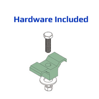 32D-28C-0 MODULAR SOLUTION D28 FOOT CASTER CLAMP