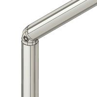 41D-142-0 MODULAR SOLUTION D28 CONNECTOR CONNECTOR 135 DEGREE END TO END INNER TYPE