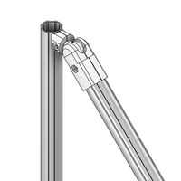42D-280-0 MODULAR SOLUTION D28 CONNECTOR FREE ANGLE CONNECTOR OUTER TO RIDGE