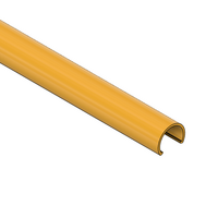 MODULAR SOLUTION D28 CLIP ON PART PLASTIC D28 YELLOW PIPE COVER