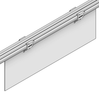 79D-100-0 MODULAR SOLUTION D28 CLIP ON PART HANG TAG CLIP