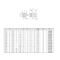 2121006140 NUMATICS/AVENTICS PLASTIC PUSH-IN FITTING 6MM TUBE X 1/4" G MALE (OVAL)