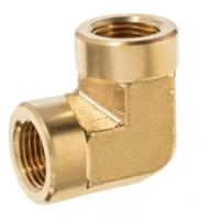 ADAPT-ALL BRASS FITTING 1/8" BSP FEMALE ELBOW
