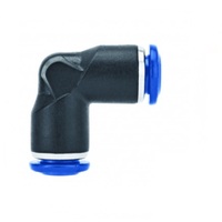 AIGNEP PLASTIC PUSH-IN FITTING&lt;BR&gt;5/16&quot; TUBE UNION ELBOW