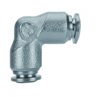 AIGNEP NP BRASS PUSH-IN FITTING&lt;BR&gt;1/8&quot; TUBE UNION ELBOW