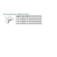 INB106-102-000 NUMATICS/AVENTICS NP BRASS PUSH-IN FITTING 1/2" TUBE UNION ELBOW