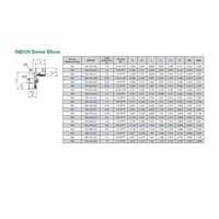 INB109-108-021 NUMATICS/AVENTICS NP BRASS PUSH-IN FITTING 1/8" TUBE X 1/4" NPT MALE SWIVEL ELBOW
