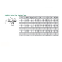 INWB116-102-022F NUMATICS/AVENTICS NP BRASS PUSH-IN FITTING 1/2" TUBE X 3/8" UNIV MALE SWIVEL RUN TEE (VITON)